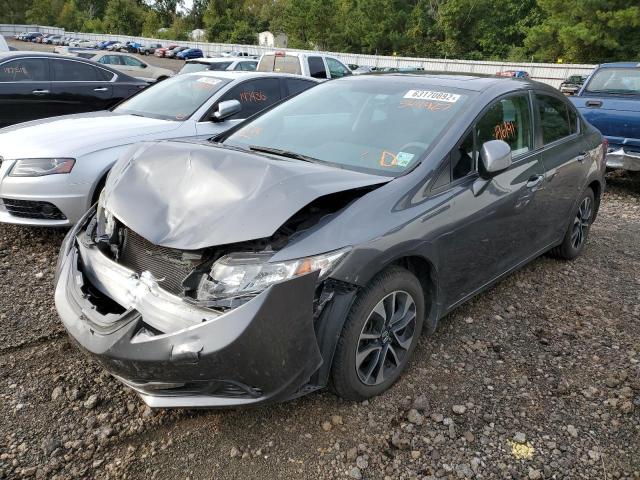 Photo 2 from auction – 2013 HONDA CIVIC EX with VIN 2HGFB2F83DH544427