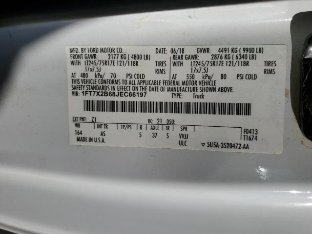 Photo 10 from auction – 2018 FORD F250 SUPER with VIN 1FT7X2B68JEC66197