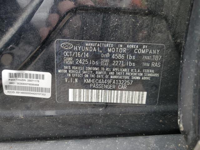 Photo 10 from auction – 2015 HYUNDAI SONATA HYB with VIN KMHEC4A49FA132257