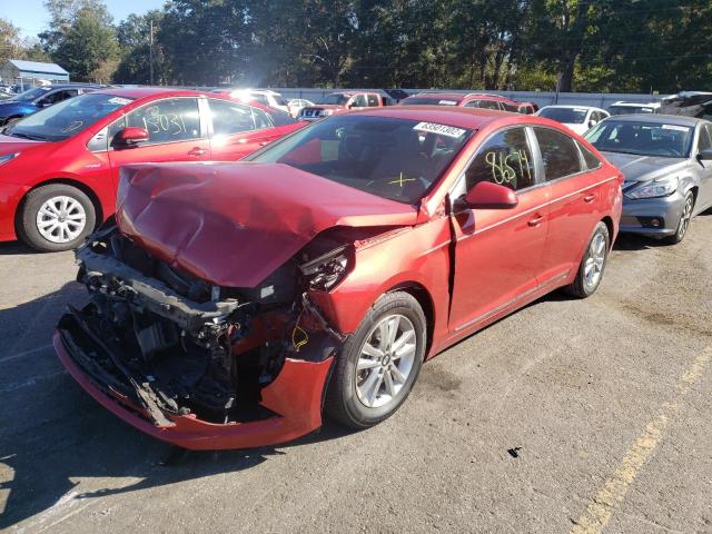 Photo 2 from auction – 2017 HYUNDAI SONATA SE with VIN 5NPE24AF2HH474914