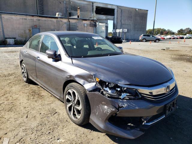 HONDA ACCORD EX 2017 with VIN 1HGCR2F74HA104985 - Photo from auction
