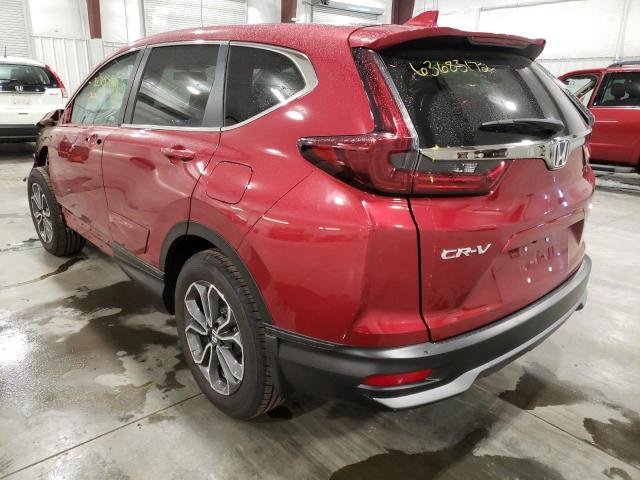 Photo 3 from auction – 2022 HONDA CR-V EX with VIN 7FARW2H52NE033323