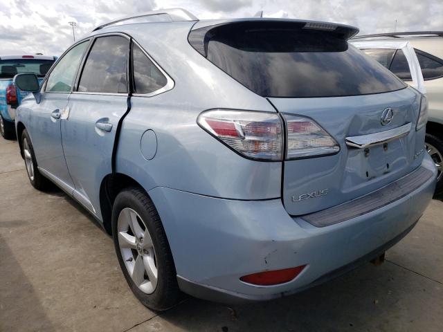 Photo 3 from auction – 2010 LEXUS RX 350 with VIN 2T2BK1BA0AC027944