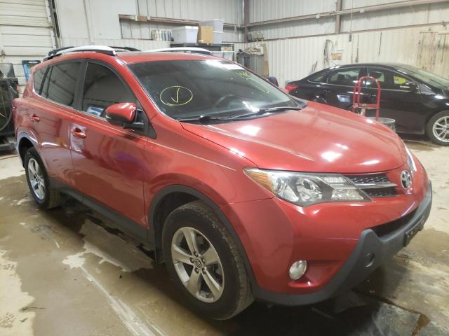 TOYOTA RAV4 XLE 2015 with VIN JTMRFREV8FD117048 - Photo from auction