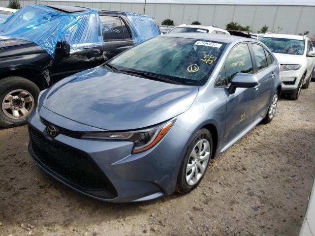 Photo 2 from auction – 2022 TOYOTA COROLLA LE with VIN JTDEPMAE4N3010636