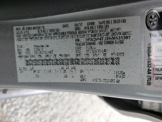 Photo 10 from auction – 2017 FORD FIESTA S with VIN 3FADP4TJ2HM131387
