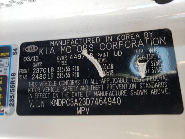 Photo 10 from auction – 2013 KIA SPORTAGE E with VIN KNDPC3A23D7464940