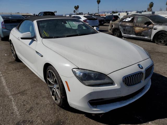 BMW 650 I 2012 with VIN WBALZ3C54CDL70678 - Photo from auction