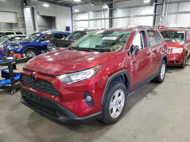 Photo 2 from auction – 2019 TOYOTA RAV4 XLE with VIN JTMP1RFV4KJ009039