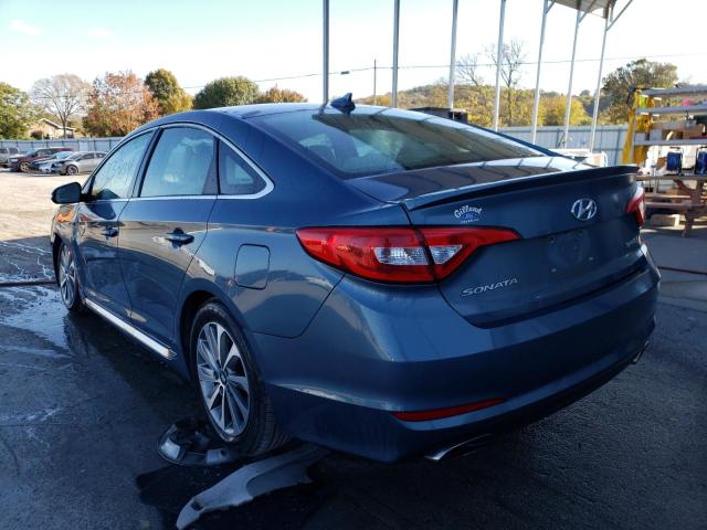 Photo 3 from auction – 2016 HYUNDAI SONATA SPO with VIN 5NPE34AF1GH404395
