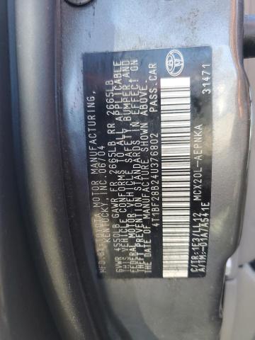 Photo 10 from auction – 2004 TOYOTA AVALON XL with VIN 4T1BF28B24U376802