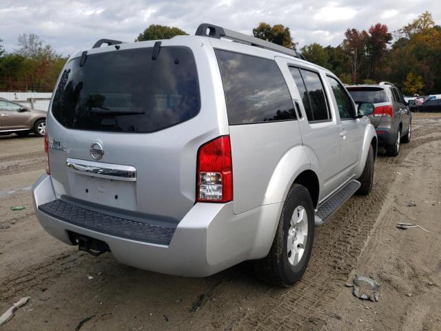 Photo 4 from auction – 2008 NISSAN PATHFINDER with VIN 5N1AR18U68C662243