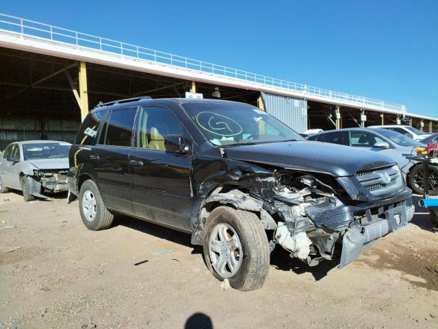 Photo 1 from auction – 2004 HONDA PILOT EXL with VIN 2HKYF185X4H572421