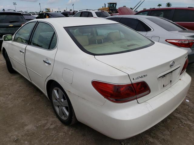 Photo 3 from auction – 2006 LEXUS ES 330 with VIN JTHBA30G365163059