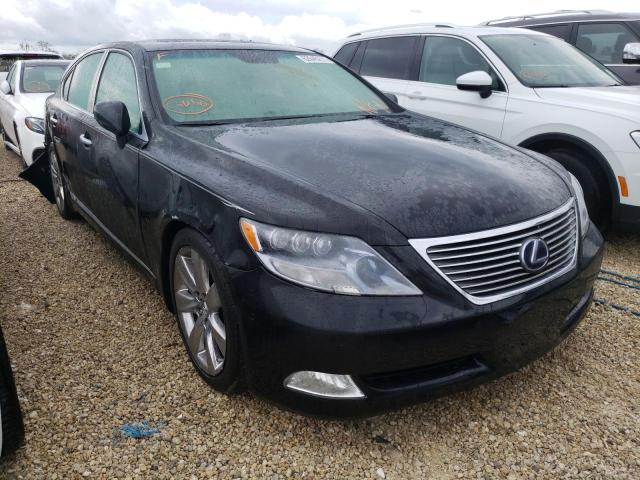 LEXUS LS 600HL 2009 with VIN JTHDU46FX95010218 - Photo from auction