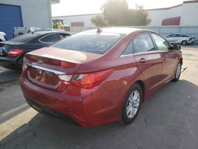 Photo 4 from auction – 2014 HYUNDAI SONATA GLS with VIN 5NPEB4AC7EH865154