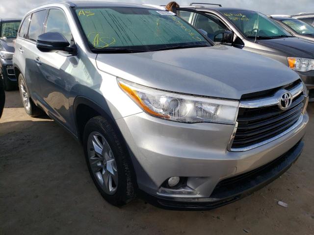 TOYOTA HIGHLANDER 2015 with VIN 5TDYKRFH7FS040760 - Photo from auction