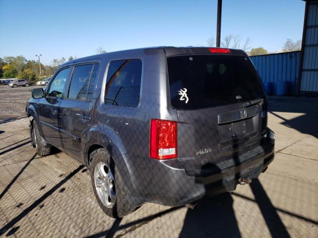 Photo 3 from auction – 2012 HONDA PILOT EXL with VIN 5FNYF4H56CB032000