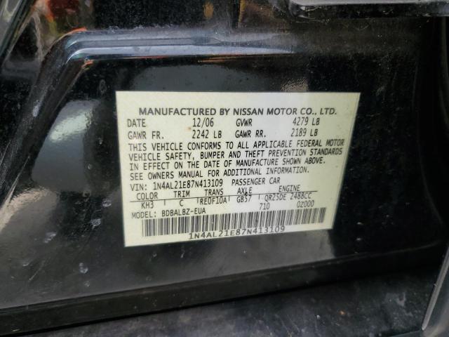 Photo 10 from auction – 2007 NISSAN ALTIMA 2.5 with VIN 1N4AL21E87N413109