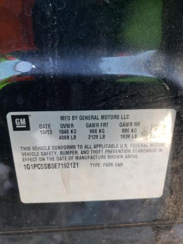 Photo 10 from auction – 2014 CHEVROLET CRUZE LT with VIN 1G1PC5SB3E7192121