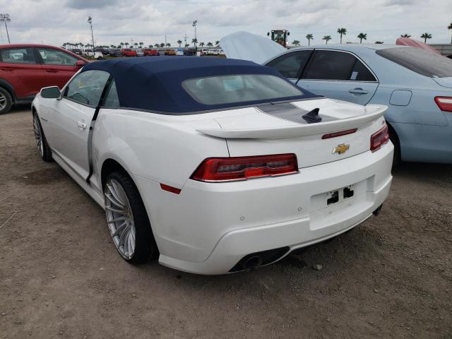 Photo 3 from auction – 2014 CHEVROLET CAMARO 2SS with VIN 2G1FK3DJ8E9312467