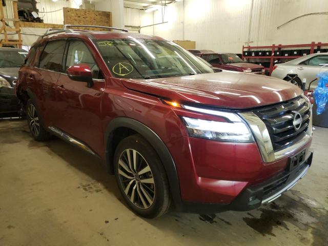 NISSAN PATHFINDER 2022 with VIN 5N1DR3DK5NC209420 - Photo from auction