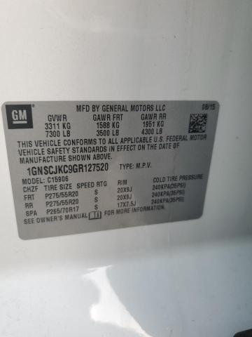 Photo 10 from auction – 2016 CHEVROLET SUBURBAN C with VIN 1GNSCJKC9GR127520