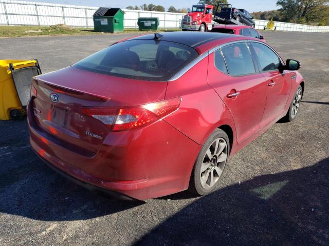 Photo 4 from auction – 2012 KIA OPTIMA SX with VIN 5XXGR4A6XCG067335
