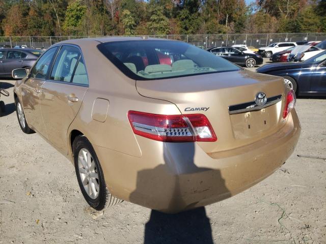 Photo 3 from auction – 2011 TOYOTA CAMRY BASE with VIN 4T1BF3EK6BU173631