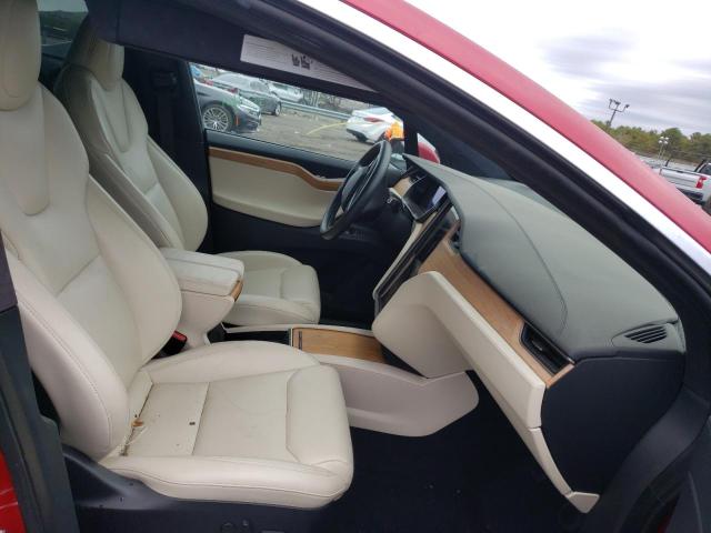 Photo 5 from auction – 2020 TESLA MODEL X with VIN 5YJXCAE2XLF232276