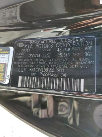 Photo 10 from auction – 2017 KIA OPTIMA PLU with VIN KNAGV4LD8H5012933