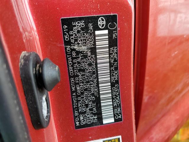 Photo 10 from auction – 2020 TOYOTA COROLLA LE with VIN JTDEPRAE9LJ044254