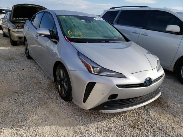 TOYOTA PRIUS 2019 with VIN JTDKARFU0K3070992 - Photo from auction