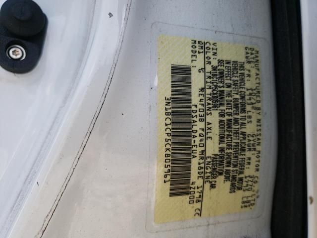 Photo 10 from auction – 2012 NISSAN VERSA S with VIN 3N1BC1CP5CK805961