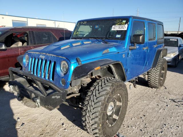 Photo 2 from auction – 2015 JEEP WRANGLER U with VIN 1C4BJWDGXFL601018