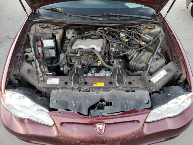 Photo 7 from auction – 2001 CHEVROLET MONTE CARL with VIN 2G1WW12E619140531
