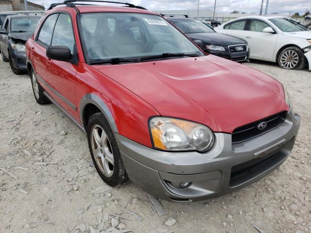 SUBARU IMPREZA OU 2004 with VIN JF1GG685X4H805787 - Photo from auction