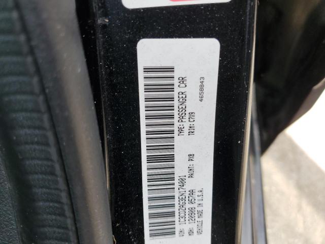 Photo 10 from auction – 2014 DODGE AVENGER SE with VIN 1C3CDZAG3EN174001