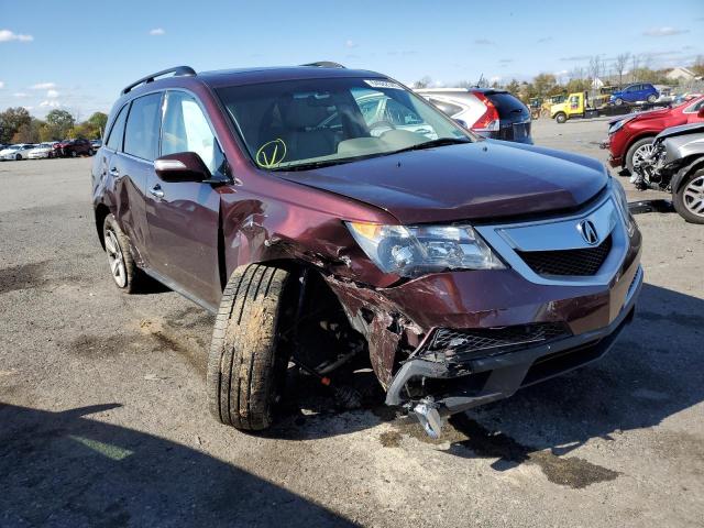 ACURA MDX TECHNO 2011 with VIN 2HNYD2H63BH502053 - Photo from auction