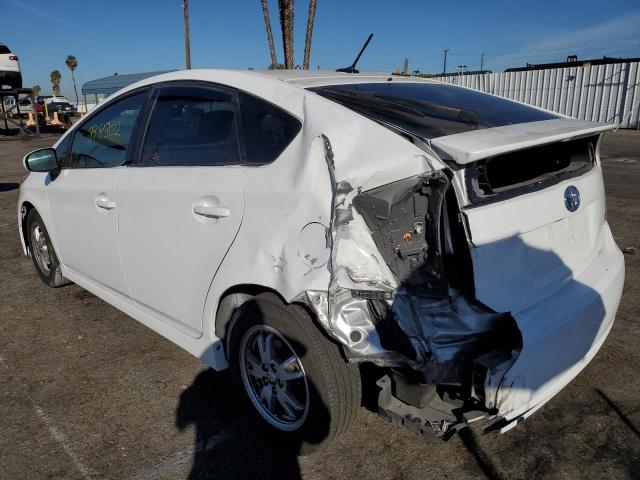 Photo 3 from auction – 2010 TOYOTA PRIUS with VIN JTDKN3DU2A1276460