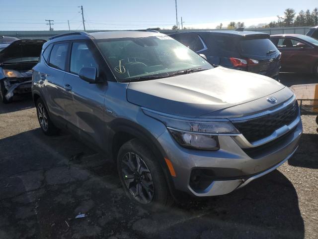 KIA SELTOS EX 2021 with VIN KNDERCAA6M7181915 - Photo from auction