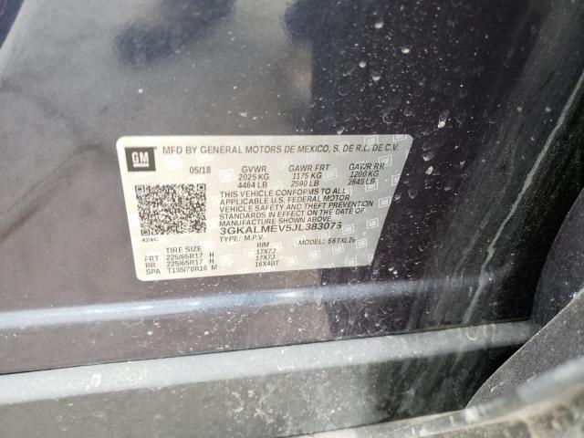Photo 10 from auction – 2018 GMC TERRAIN SL with VIN 3GKALMEV5JL383076