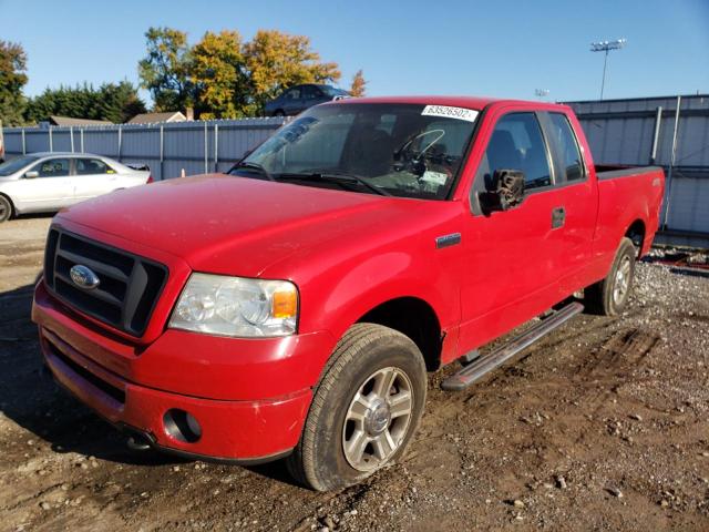 Photo 2 from auction – 2008 FORD F150 with VIN 1FTRX14W68FB50579
