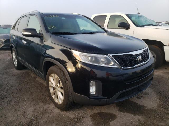 KIA SORENTO EX 2015 with VIN 5XYKU4A76FG645061 - Photo from auction