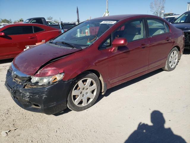 Photo 2 from auction – 2011 HONDA CIVIC LX with VIN 19XFA1F5XBE027670