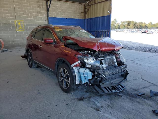 NISSAN ROGUE S 2018 with VIN 5N1AT2MT6JC840890 - Photo from auction