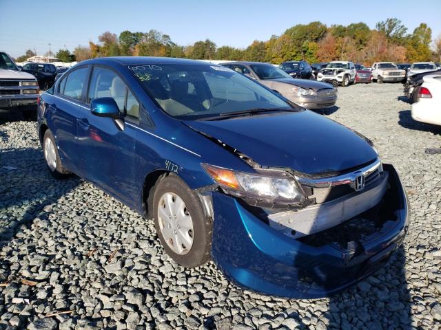 HONDA CIVIC LX 2012 with VIN 19XFB2F52CE016070 - Photo from auction