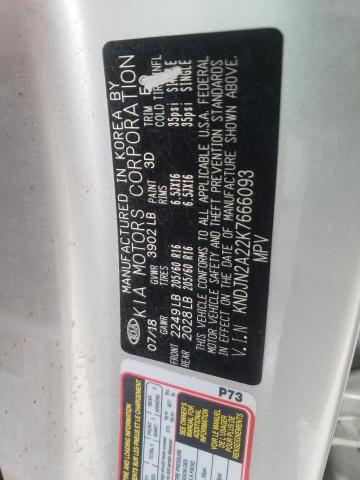 Photo 10 from auction – 2019 KIA SOUL with VIN KNDJN2A22K7666093