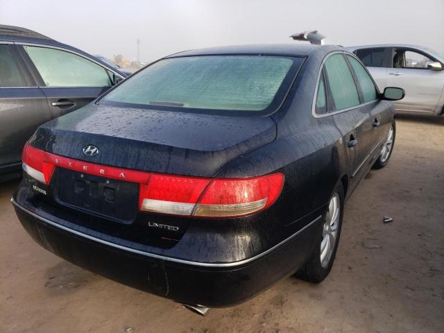 Photo 4 from auction – 2006 HYUNDAI AZERA SE with VIN KMHFC46F96A125758