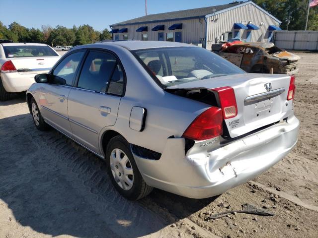 Photo 3 from auction – 2002 HONDA CIVIC LX with VIN 1HGES16572L034755